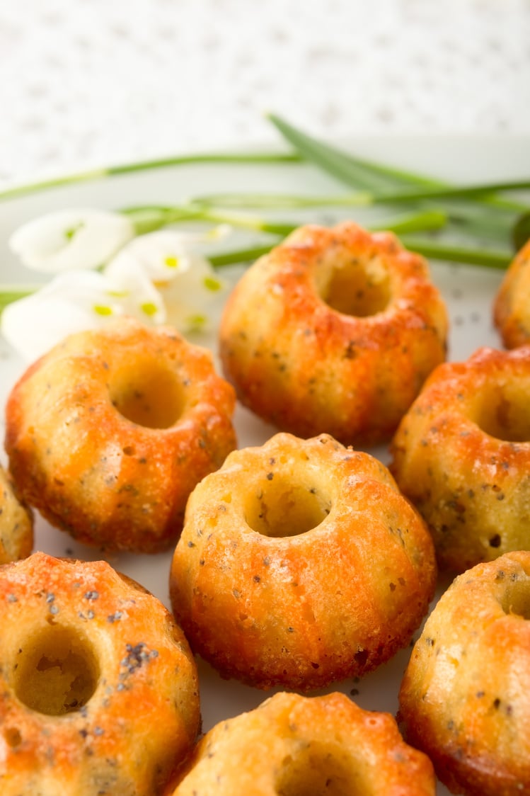 Mini bundt cakes