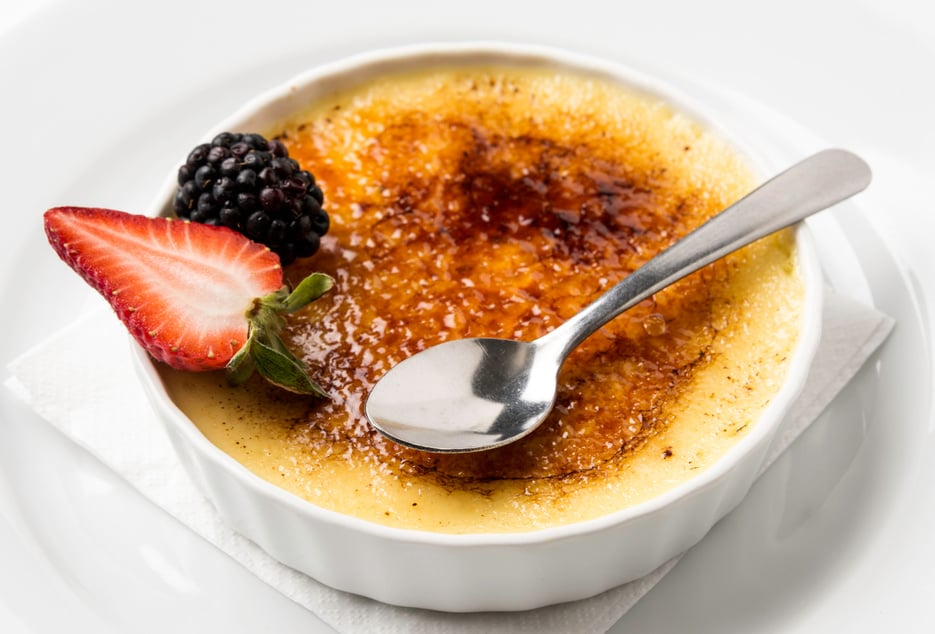 creme brulee (crema catalana)